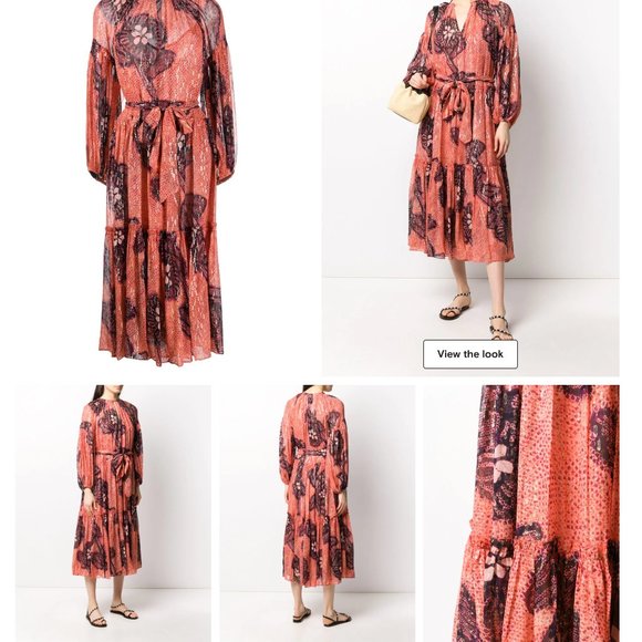 Ulla Johnson Indra midi dress - Picture 3 of 8